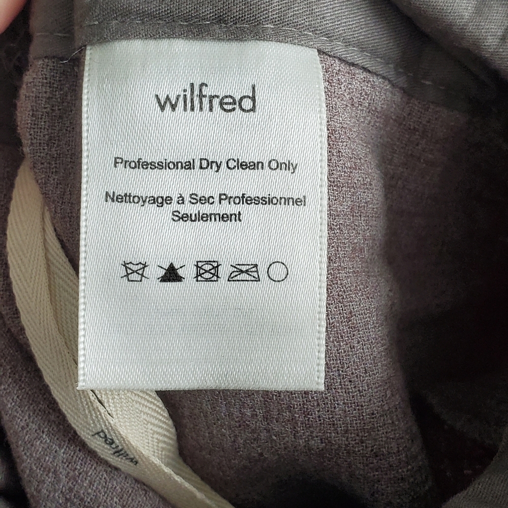 Aritzia Wilfred Wool Casual Pants XS - Picture 8 of 10